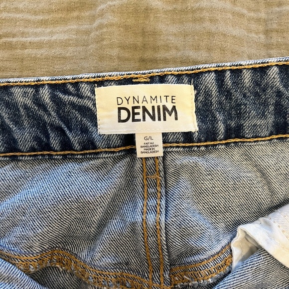Dynamite Denim Mini Skirt - Picture 4 of 4